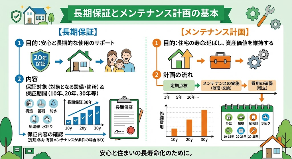 長期保証とメンテナンス計画の基本